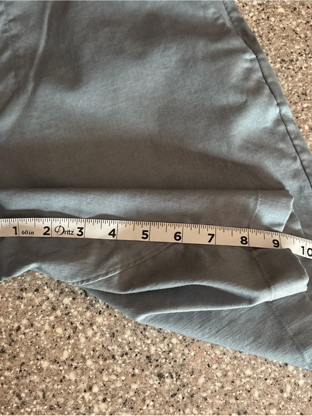 Lululemon Men’s 32 Grayish Blue ABC Commission Short Classic 9“ LM7AUES Golf